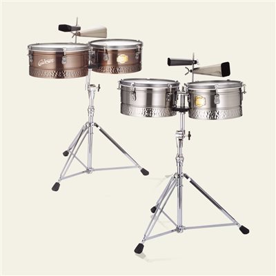 Timbales 14＂+15＂w/stand